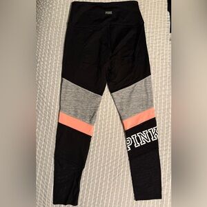VA PINK Black, Coral and Gray Legging Yoga Pants